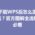 下载WPS后怎么激活？官方图解全流程必看